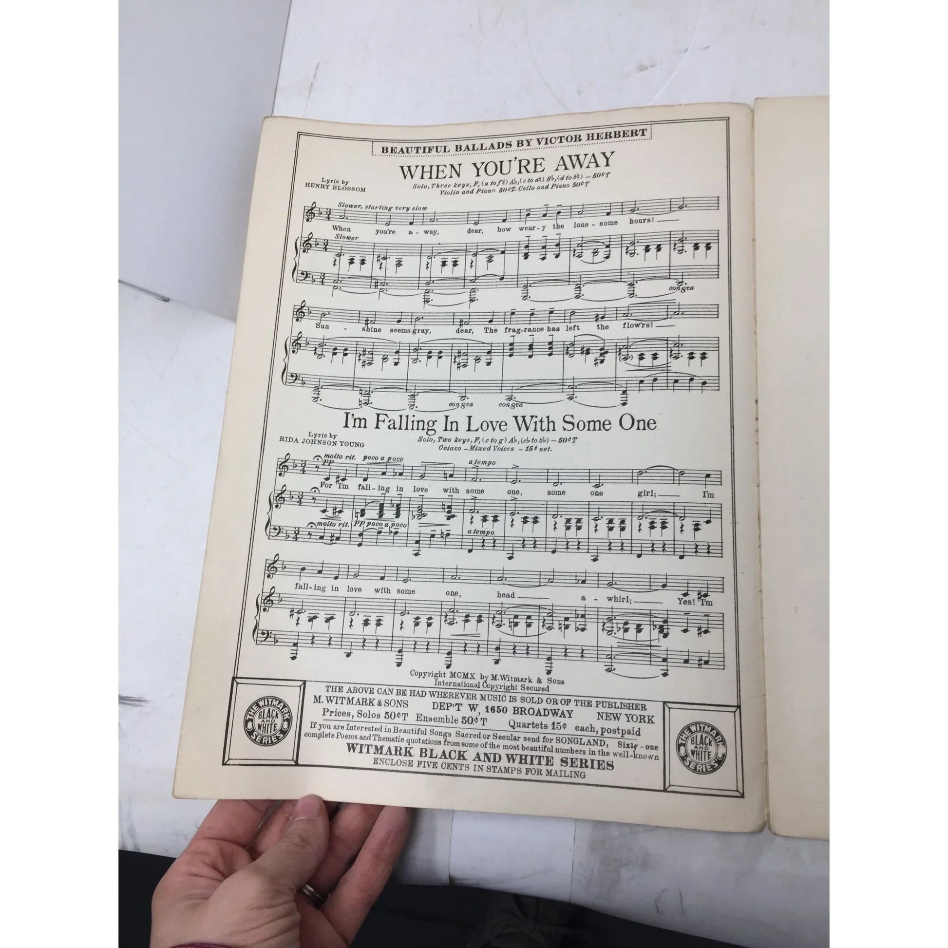Ah! Sweet Mystery of Life (the dream melody) Sheet Music Book - A+ Stuff - SHEET MUSIC - A+ Stuff