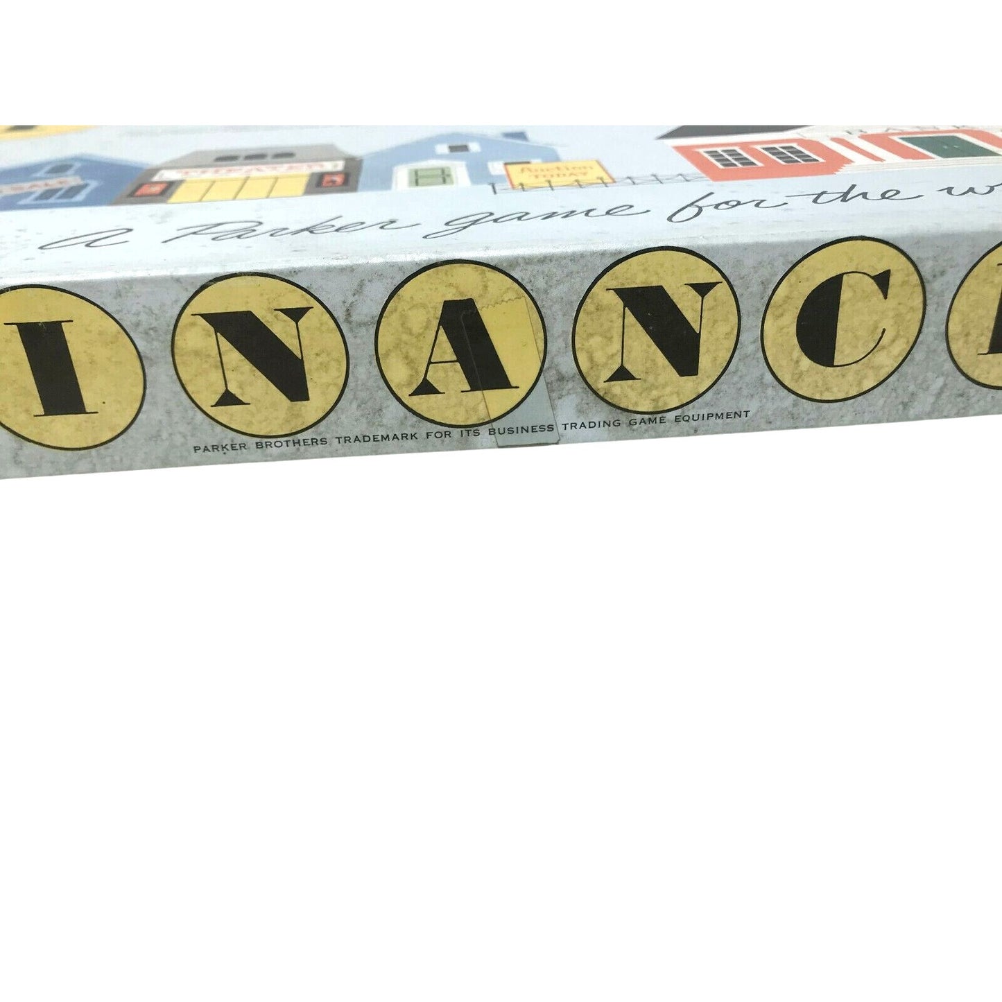 FINANCE Board GAME Parker Brothers 1958 Business Trading Family