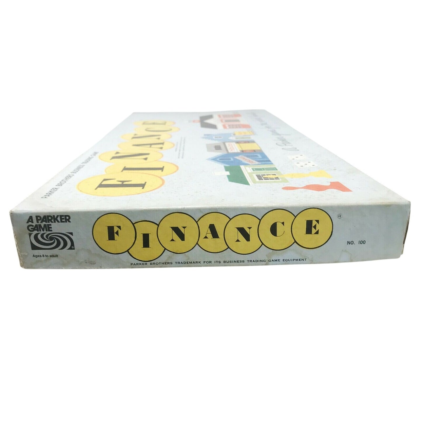 FINANCE Board GAME Parker Brothers 1958 Business Trading Family