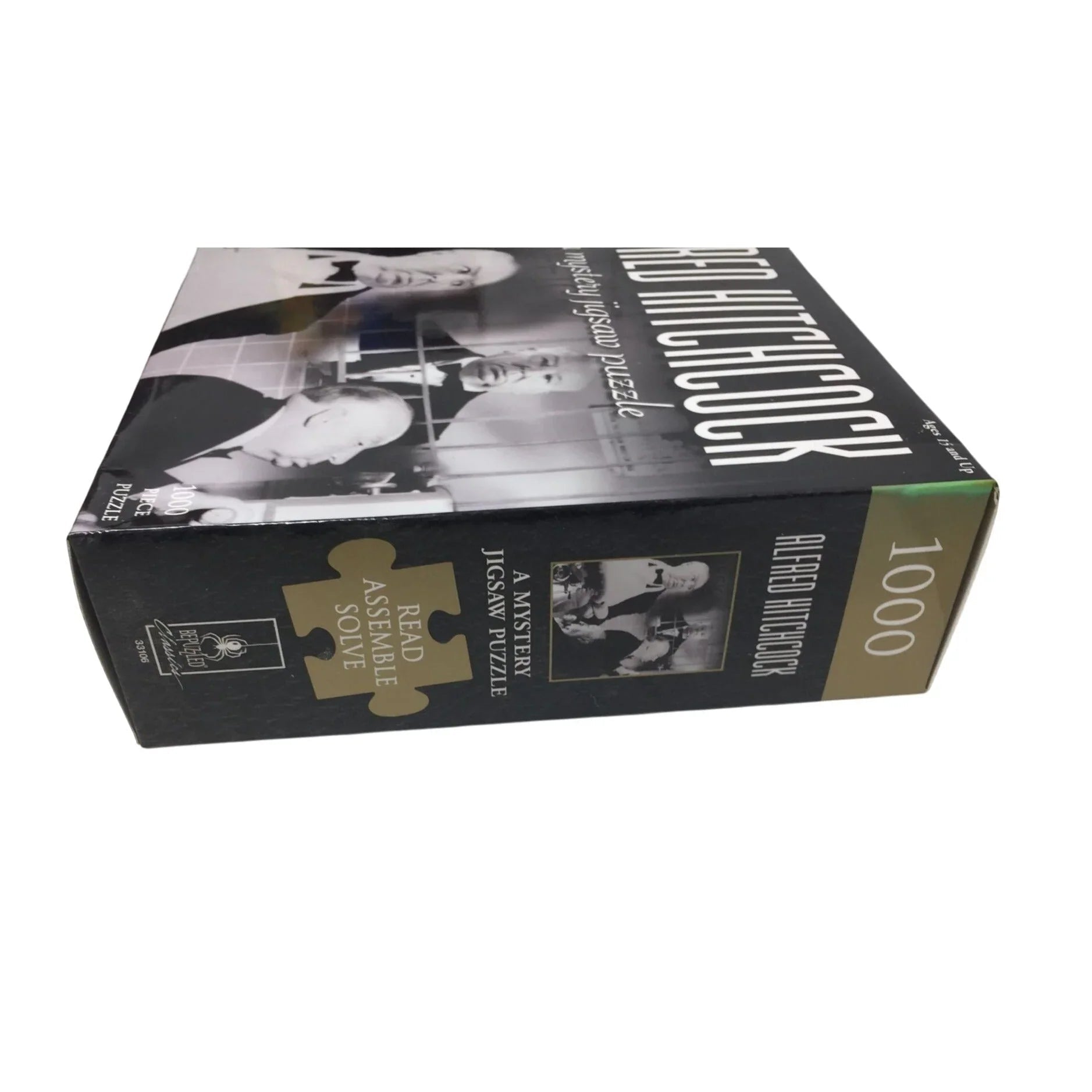 ALFRED HITCHCOCK A MYSTERY JIGSAW PUZZLE - A+ Stuff - Games - A+ Stuff