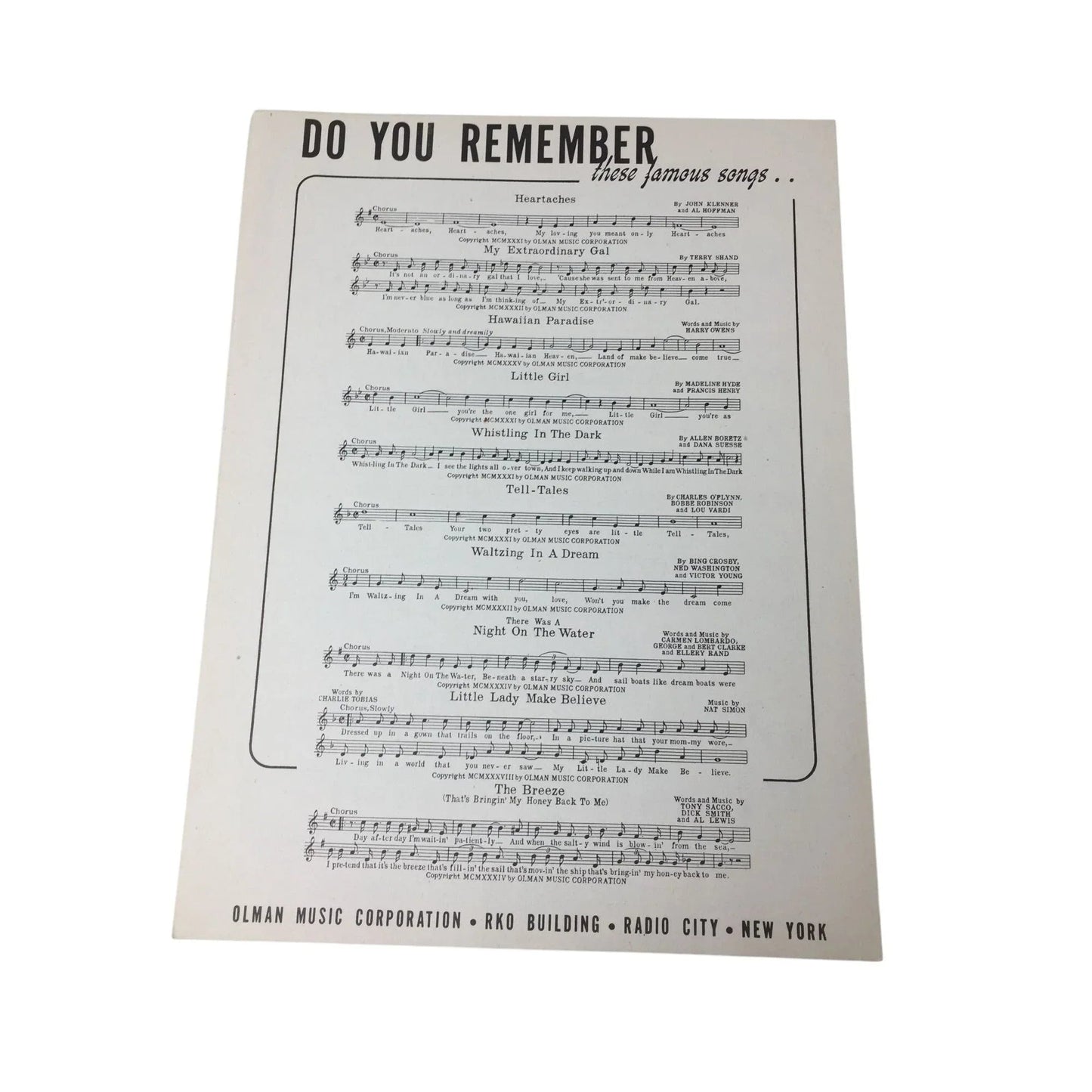 ''AMEN (Yea - Man)'' By Roger Segure, Bill Hardy, Vic Schoen - A+ Stuff - SHEET MUSIC - A+ Stuff