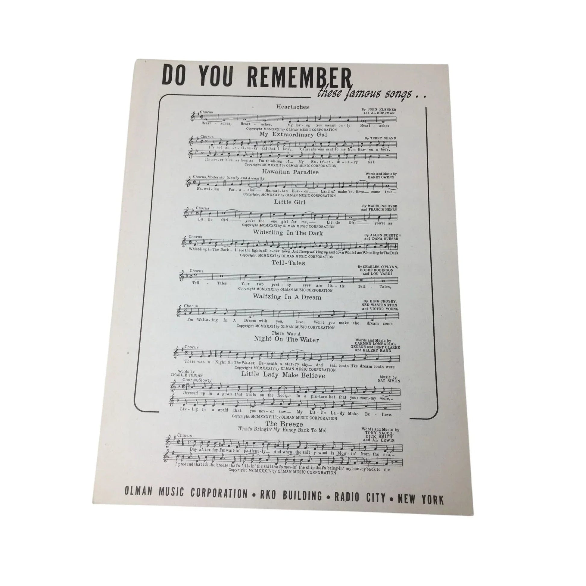 ''AMEN (Yea - Man)'' By Roger Segure, Bill Hardy, Vic Schoen - A+ Stuff - SHEET MUSIC - A+ Stuff