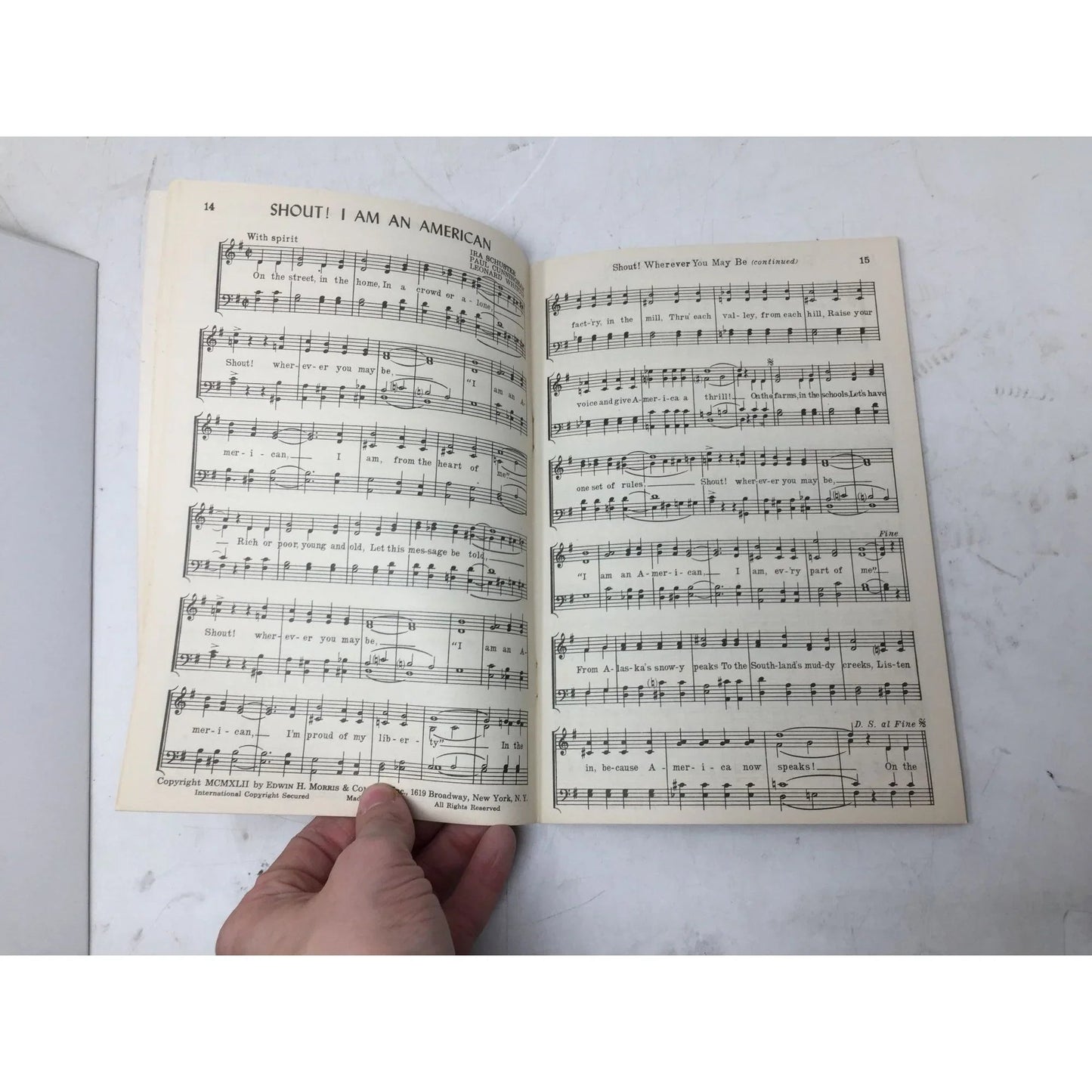 AMERICAN AIRS Songs for Singing America Sheet Music Book - A+ Stuff - sheet music - A+ Stuff