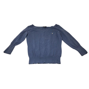 American Eagle Outfitters Women's Blue Long Sleeve Shirt Size Medium