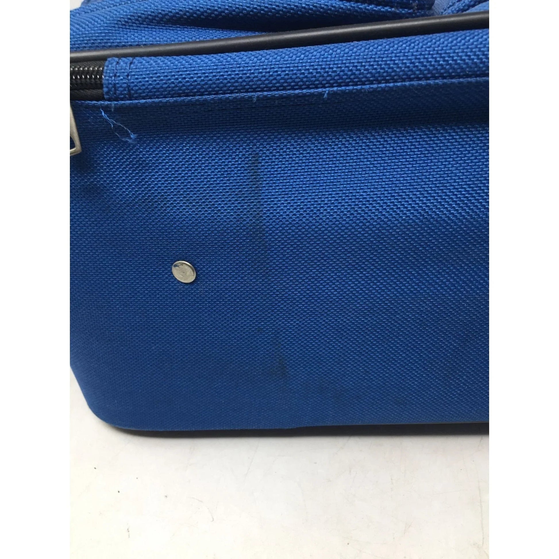 American Tourister Blue and Black Suitcase with Wheels - American Tourister - Luggage & Bags - A+ Stuff
