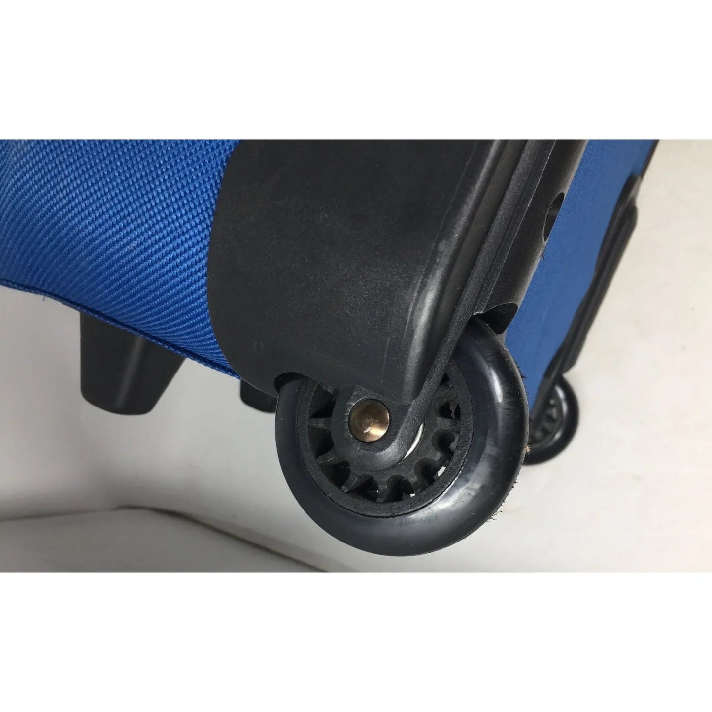 American Tourister Blue and Black Suitcase with Wheels - American Tourister - Luggage & Bags - A+ Stuff