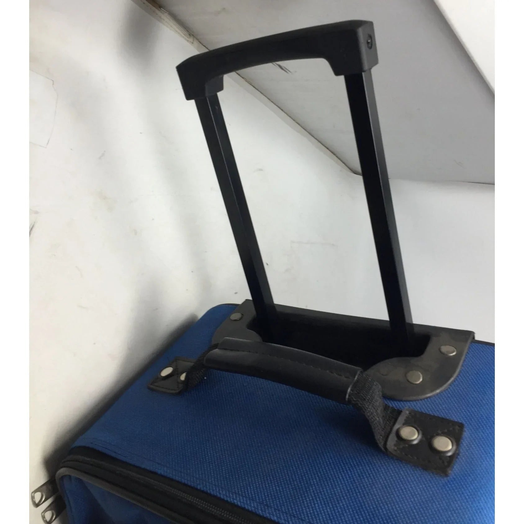 American Tourister Blue and Black Suitcase with Wheels - American Tourister - Luggage & Bags - A+ Stuff