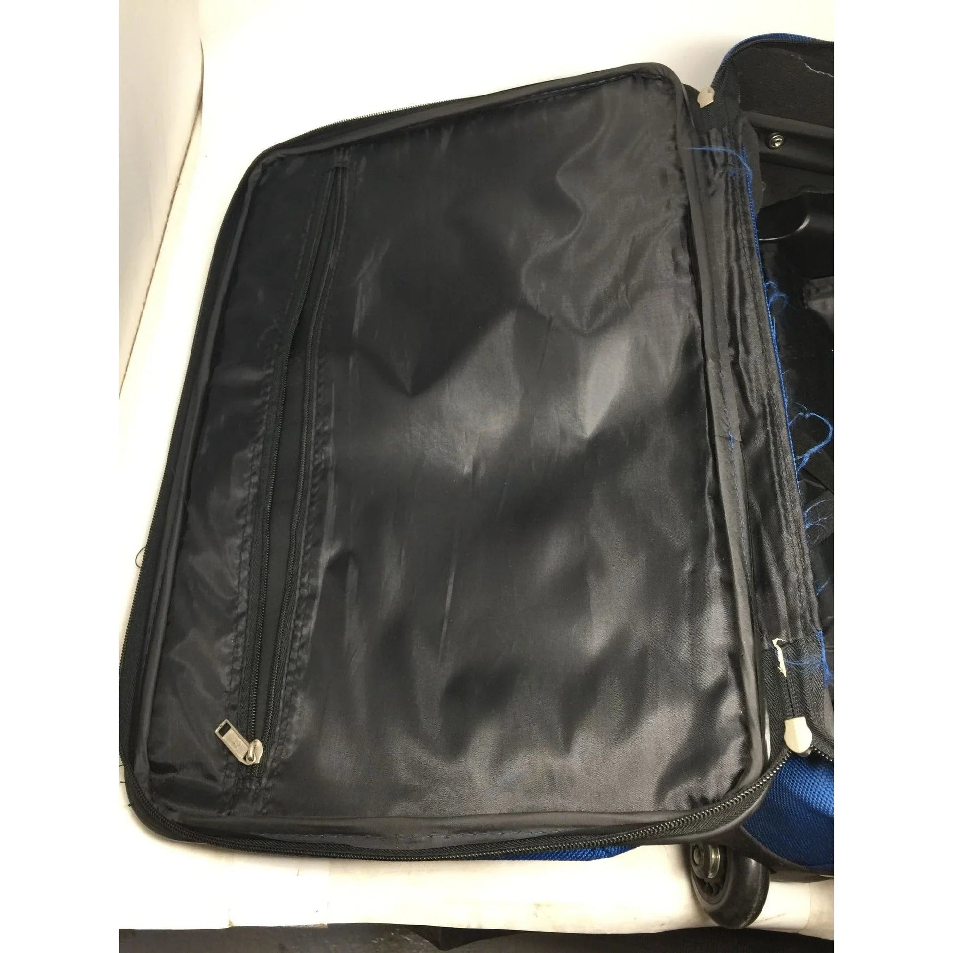 American Tourister Blue and Black Suitcase with Wheels - American Tourister - Luggage & Bags - A+ Stuff
