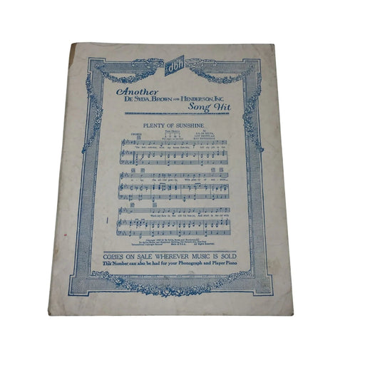 ''Among my Souvenirs'' 1927 Sheet Music - A+ Stuff - Sheet Music - A+ Stuff