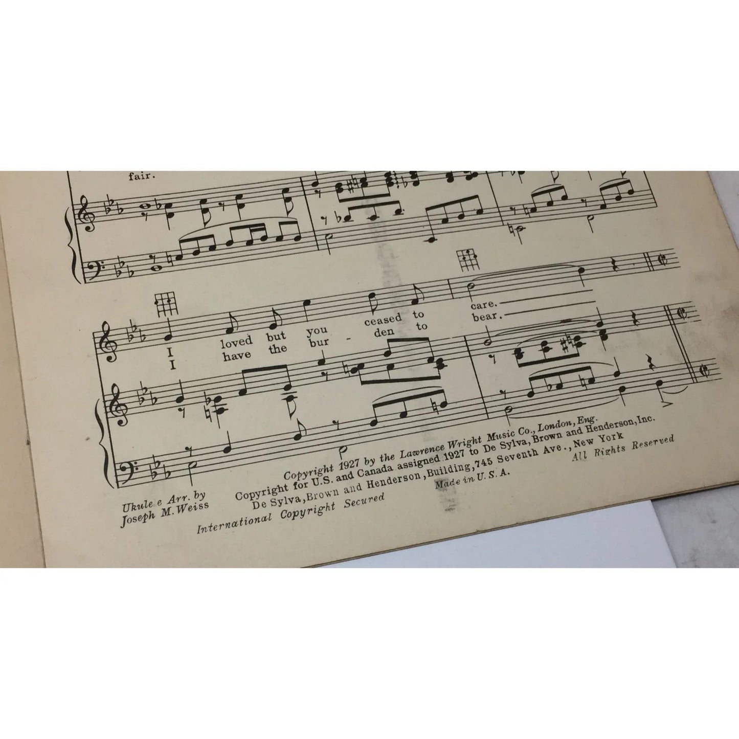 ''Among my Souvenirs'' 1927 Sheet Music - A+ Stuff - Sheet Music - A+ Stuff