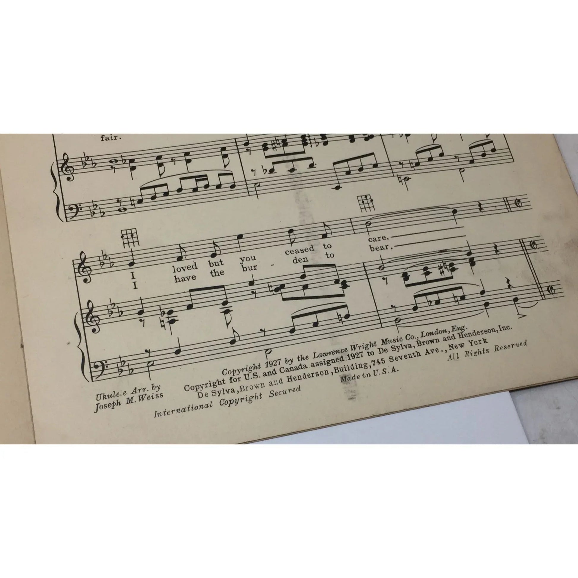 ''Among my Souvenirs'' 1927 Sheet Music - A+ Stuff - Sheet Music - A+ Stuff