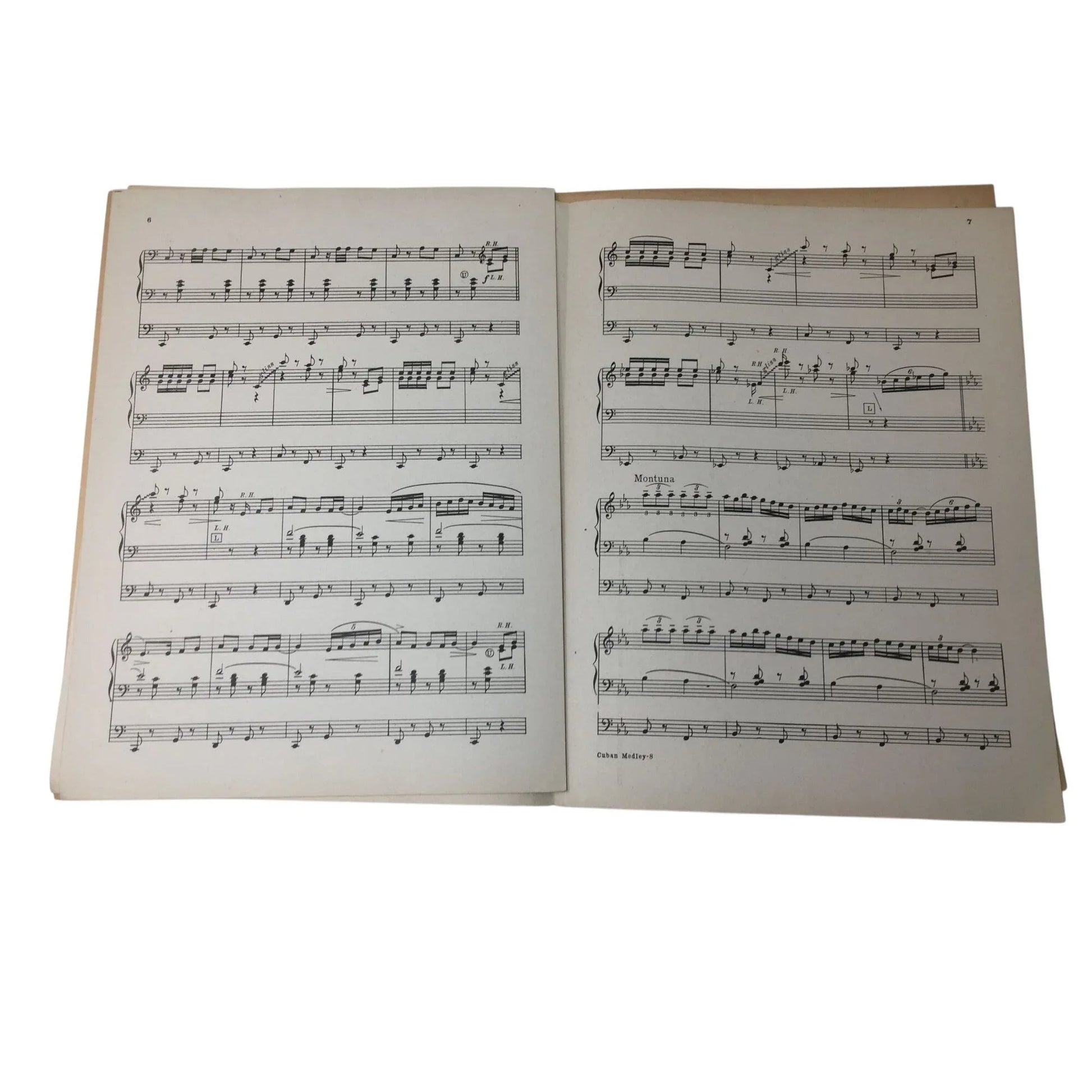An Ethel Smith arrangement Cuban Medley for Hammond organ - A+ Stuff - SHEET MUSIC - A+ Stuff