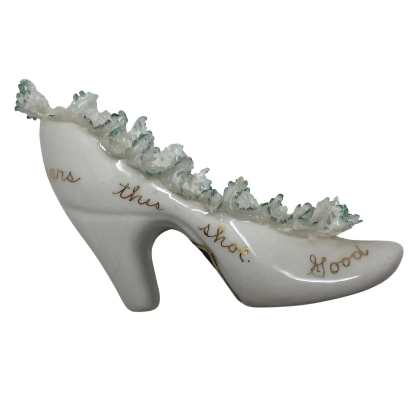 An Original by Heirlooms of Tomorrow Good Luck Miniature High Heel Figurine - Heirlooms of Tomorrow - Figurines - A+ Stuff
