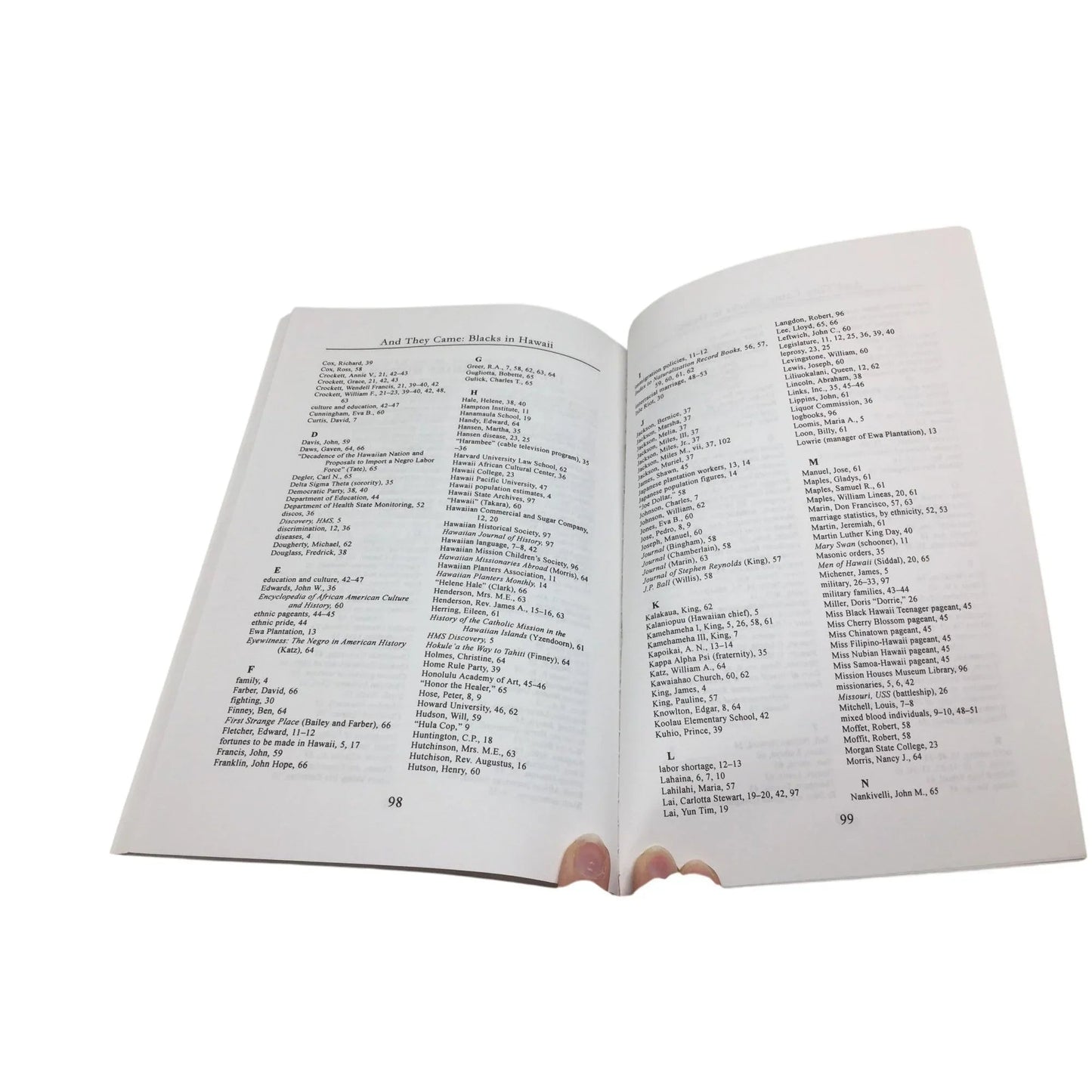 ''And They Came: A Brief History and Annotated Bibliography of Blacks in Hawaii'' - A+ Stuff - Books - A+ Stuff