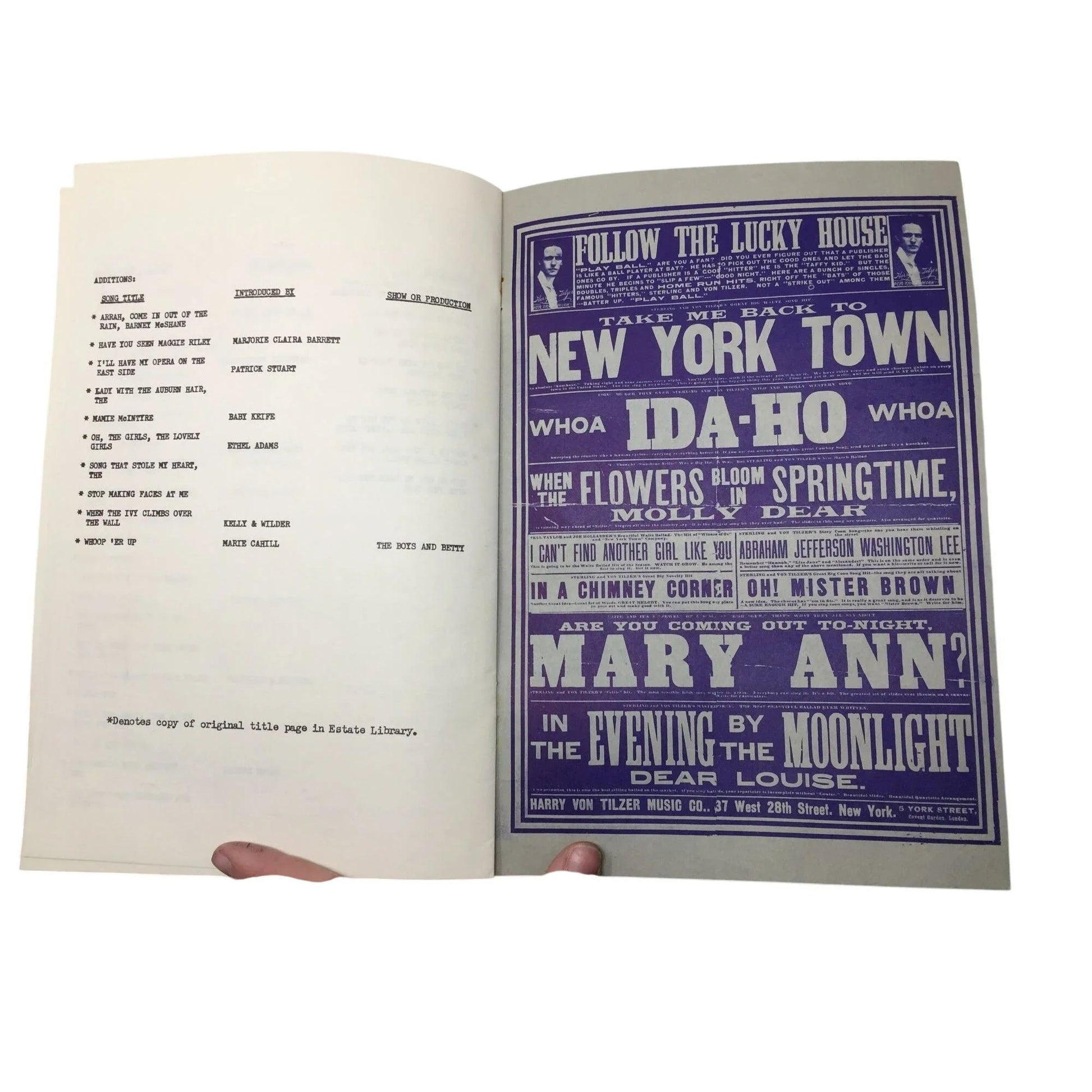 Andrew B Sterling Song Hits Published by Estate of Andrew B Sterling - A+ Stuff - Books - A+ Stuff