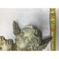 Angel Cherub Shelf Sitter Figurine Sculpture Playing a Metal Trumpet - A+ Stuff - Figurines - A+ Stuff
