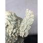 Angel Cherub Shelf Sitter Figurine Sculpture Playing a Metal Trumpet - A+ Stuff - Figurines - A+ Stuff