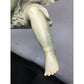 Angel Cherub Shelf Sitter Figurine Sculpture Playing a Metal Trumpet - A+ Stuff - Figurines - A+ Stuff