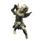 Angel Cherub Shelf Sitter Figurine Sculpture Playing a Metal Trumpet - A+ Stuff - Figurines - A+ Stuff