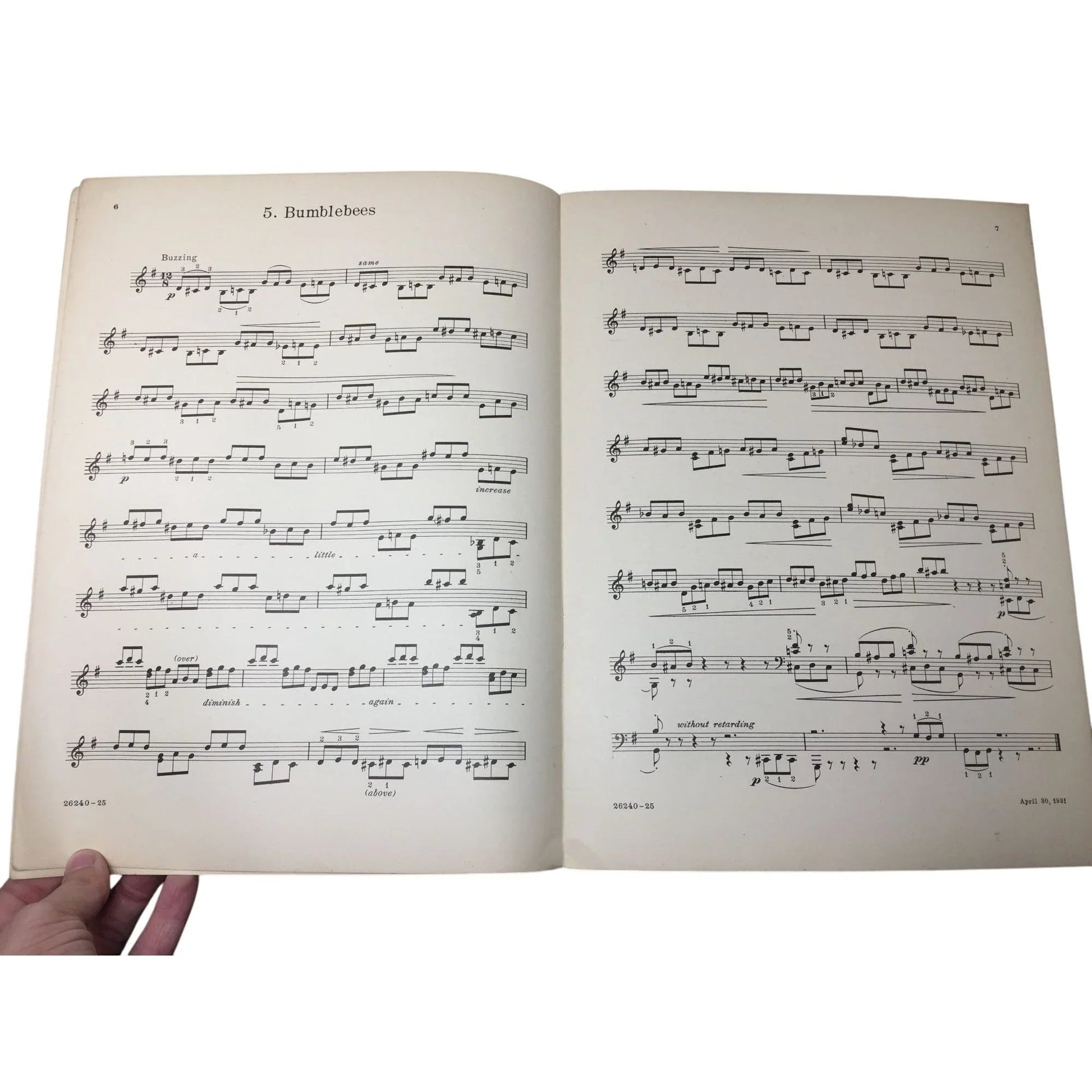''Animal Pictures'' Twenty Piano Pieces by Rudolph Ganz - A+ Stuff - SHEET MUSIC - A+ Stuff