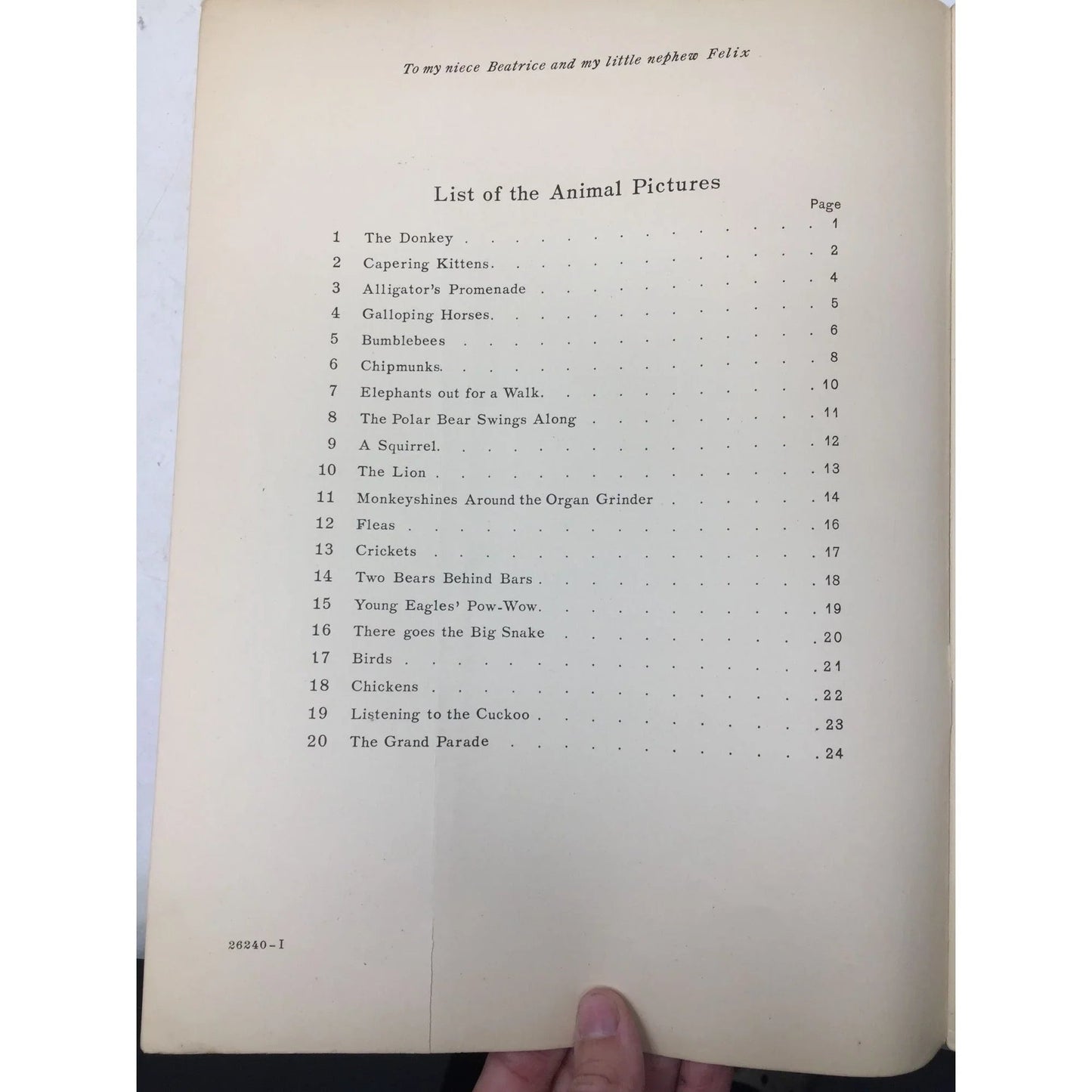 ''Animal Pictures'' Twenty Piano Pieces by Rudolph Ganz - A+ Stuff - SHEET MUSIC - A+ Stuff