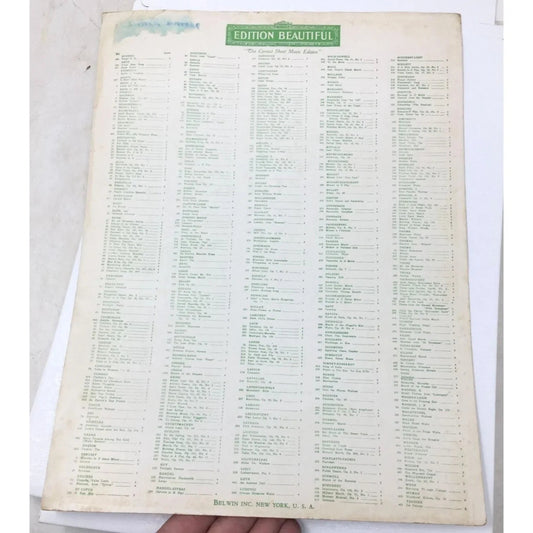 Antique 1925 Sheet Music for the song "MARCH OF THE RECRUITS" - unbranded - SHEET MUSIC - A+ Stuff