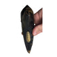 Antique Black and Gold Ocarina Musical Instrument with holes in it - A+ Stuff - Collectibles - A+ Stuff