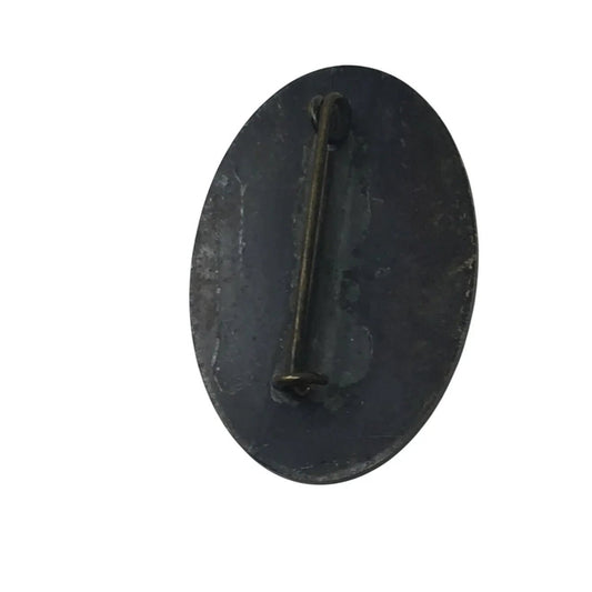 Antique Leif Erickson 1000 - 1925 Collectible Oval Shaped Explorer Pin - A+ Stuff - pin - A+ Stuff