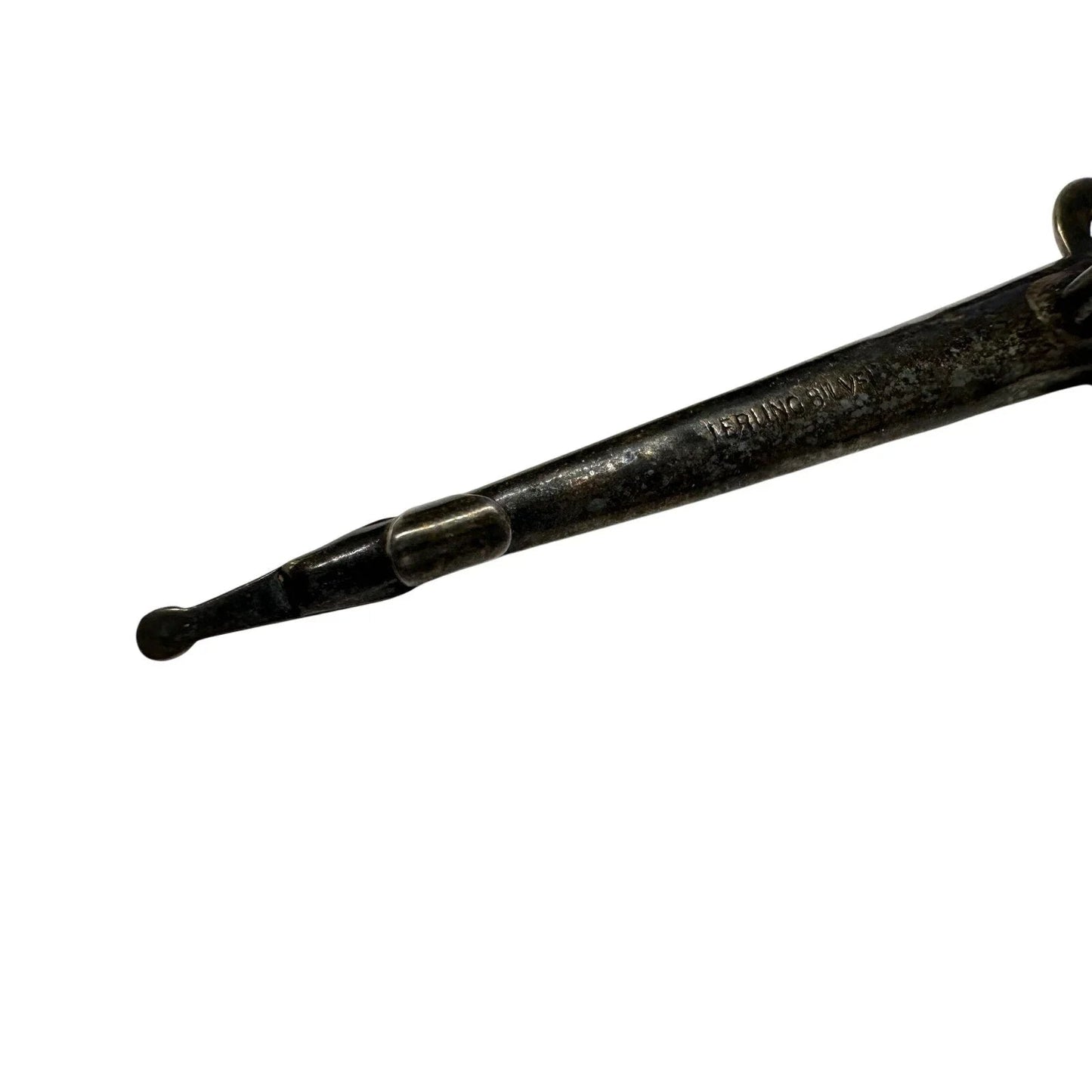 Antique Sword Shaped Scottish Dirk Brooch/Pin (Sterling Silver) - Unbranded - Antique Brooch - A+ Stuff