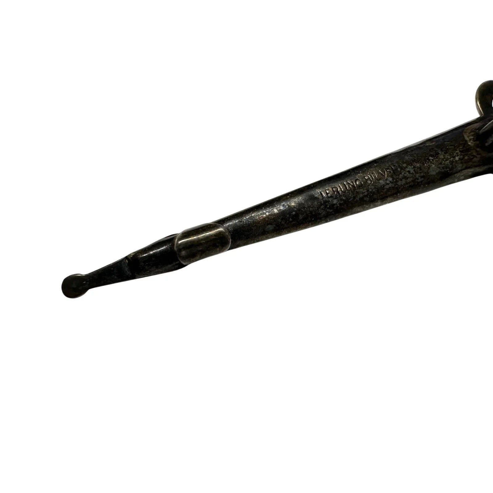 Antique Sword Shaped Scottish Dirk Brooch/Pin (Sterling Silver) - Unbranded - Antique Brooch - A+ Stuff