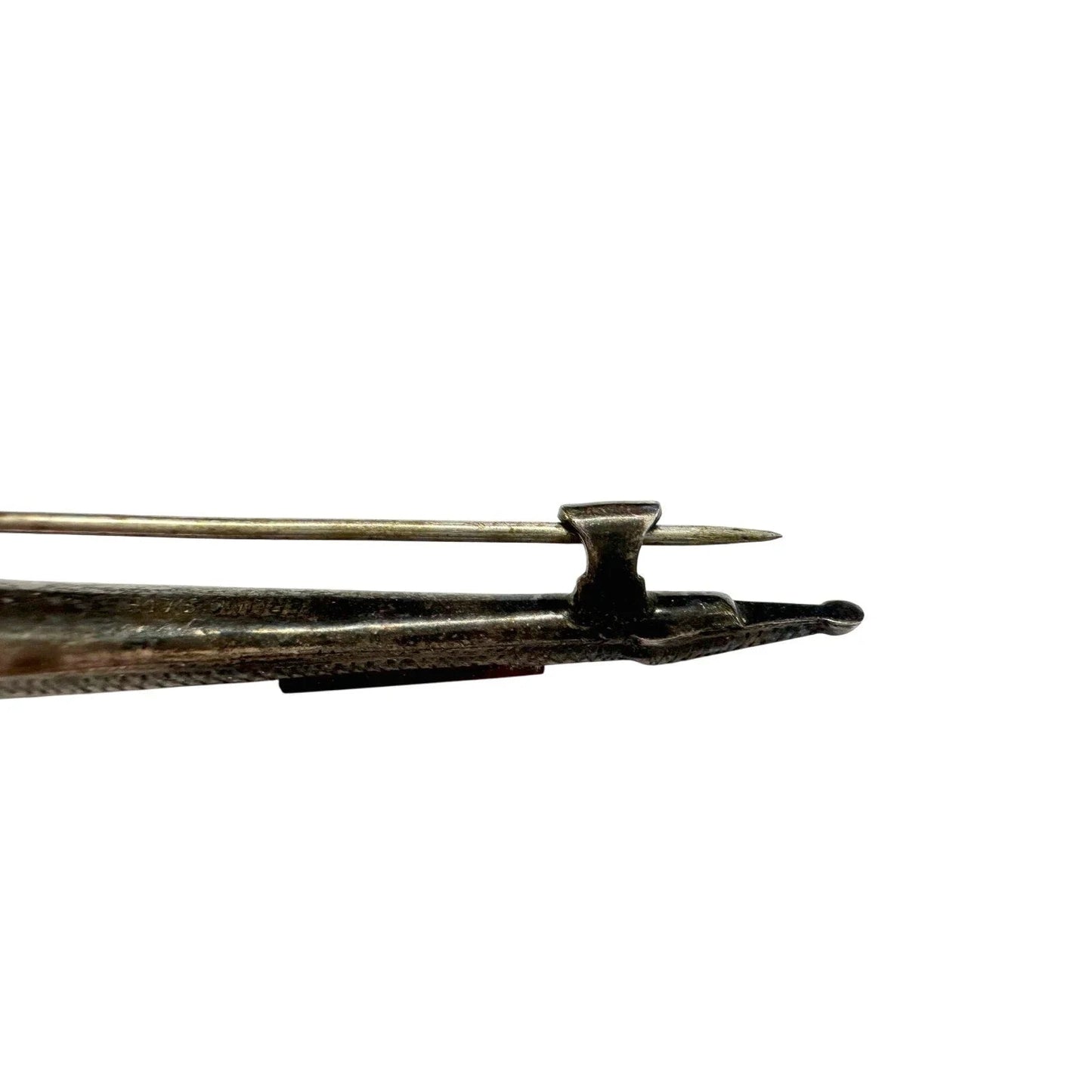 Antique Sword Shaped Scottish Dirk Brooch/Pin (Sterling Silver) - Unbranded - Antique Brooch - A+ Stuff