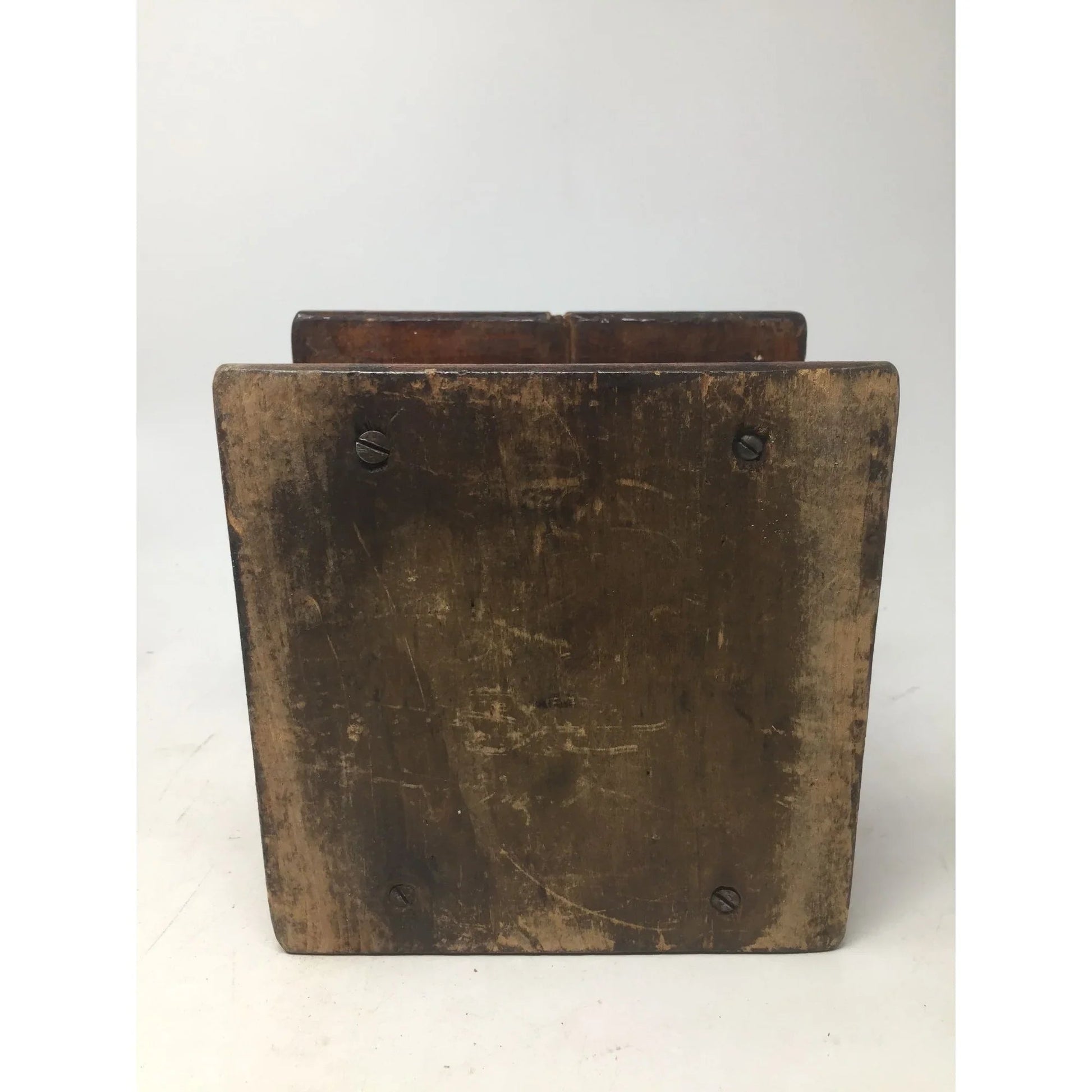 Antique Wood and Cast Iron Manuel Coffee Grinder - A+ Stuff - primitive kitchen tools - A+ Stuff