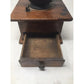 Antique Wood and Cast Iron Manuel Coffee Grinder - A+ Stuff - primitive kitchen tools - A+ Stuff