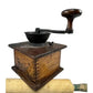 Antique Wood and Cast Iron Manuel Coffee Grinder - A+ Stuff - primitive kitchen tools - A+ Stuff