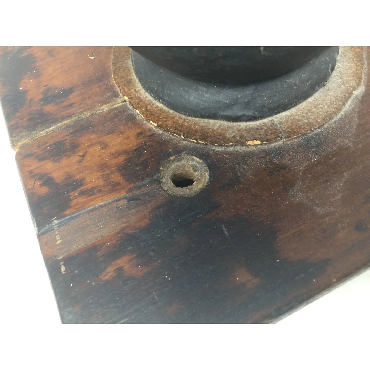 Antique Wood and Cast Iron Manuel Coffee Grinder - A+ Stuff - primitive kitchen tools - A+ Stuff
