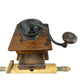 Antique Wood and Cast Iron Manuel Coffee Grinder - A+ Stuff - primitive kitchen tools - A+ Stuff