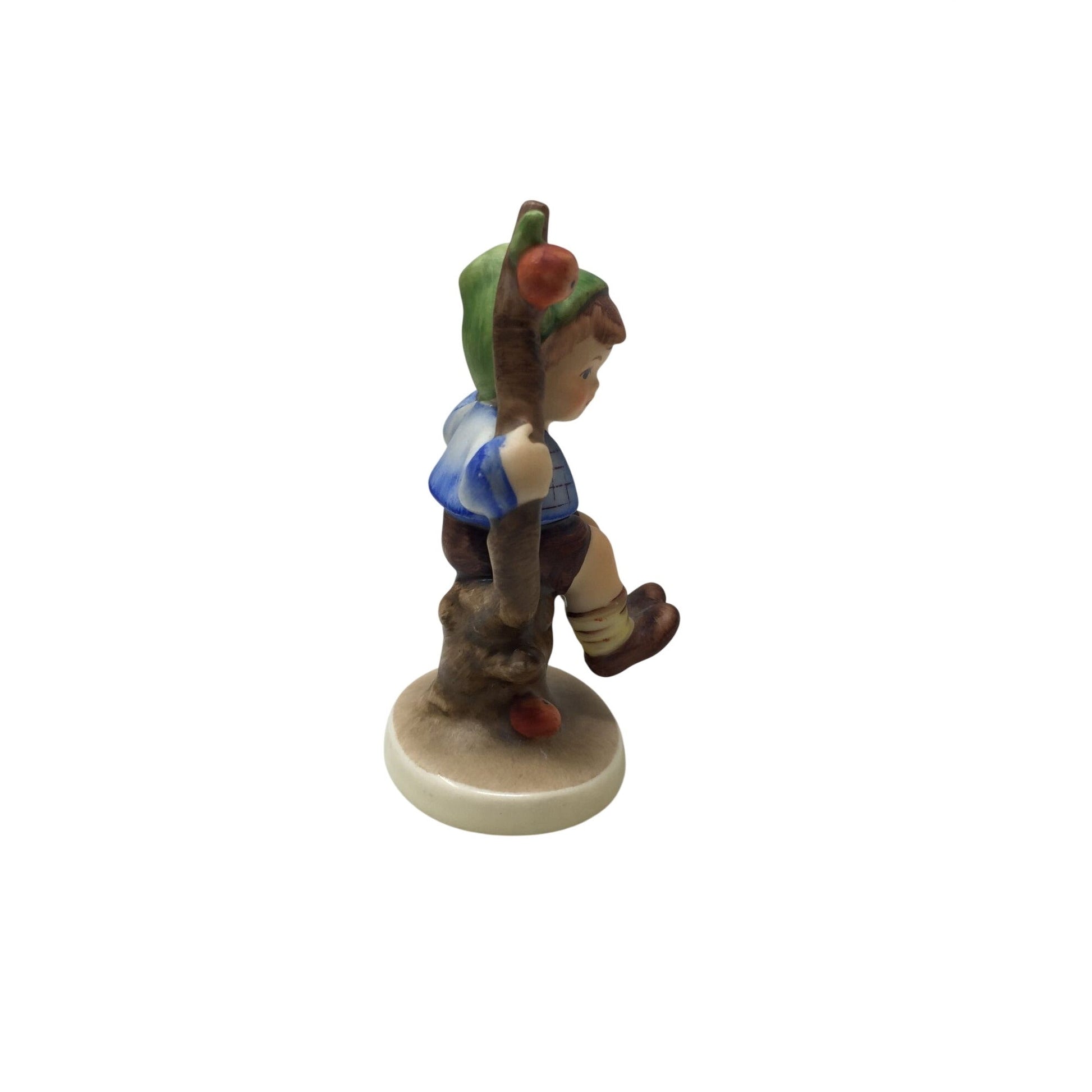 vintage Goebel Hummel "Apple Tree Boy" porcelain figurine (Model #142). A+ Stuff  A+ Stuff Figurines