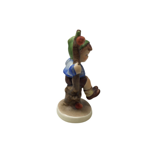vintage Goebel Hummel "Apple Tree Boy" porcelain figurine (Model #142). A+ Stuff  A+ Stuff Figurines