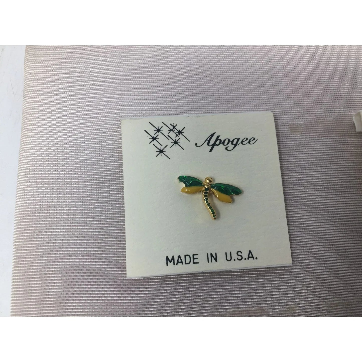 Apogee Gold tone Butterfly Pins (5) and 1 Dragon Fly Pin - apogee - pin - A+ Stuff