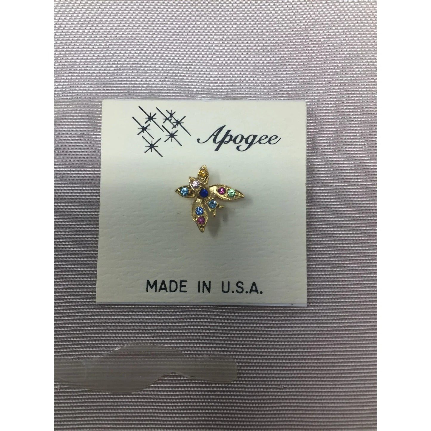 Apogee Gold tone Butterfly Pins (5) and 1 Dragon Fly Pin - apogee - pin - A+ Stuff