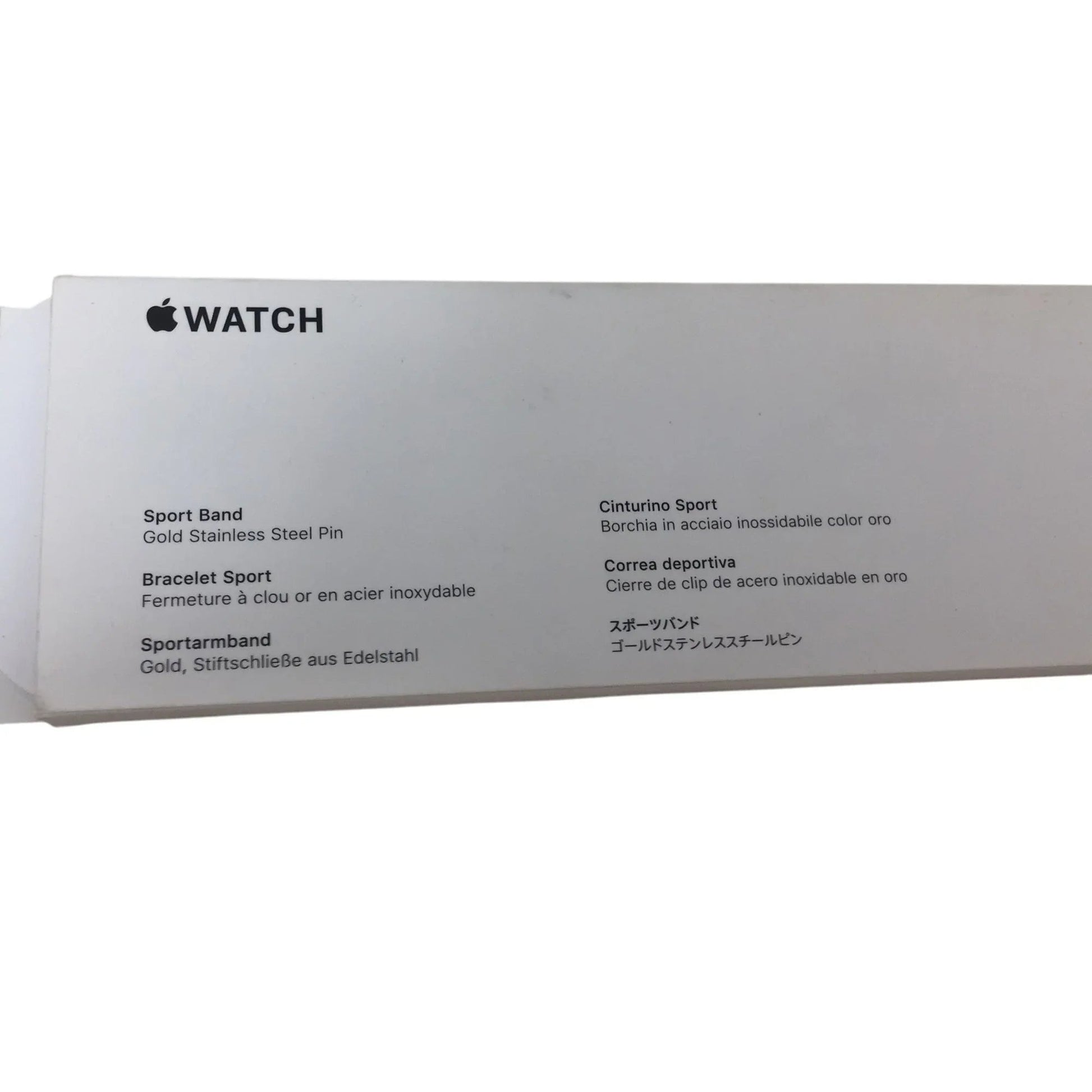 Apple Watch Series 4 40mm Gold Aluminum Pink Sand Sports Band (Watch is Cracked - See pictures) - apple - Watches - A+ Stuff