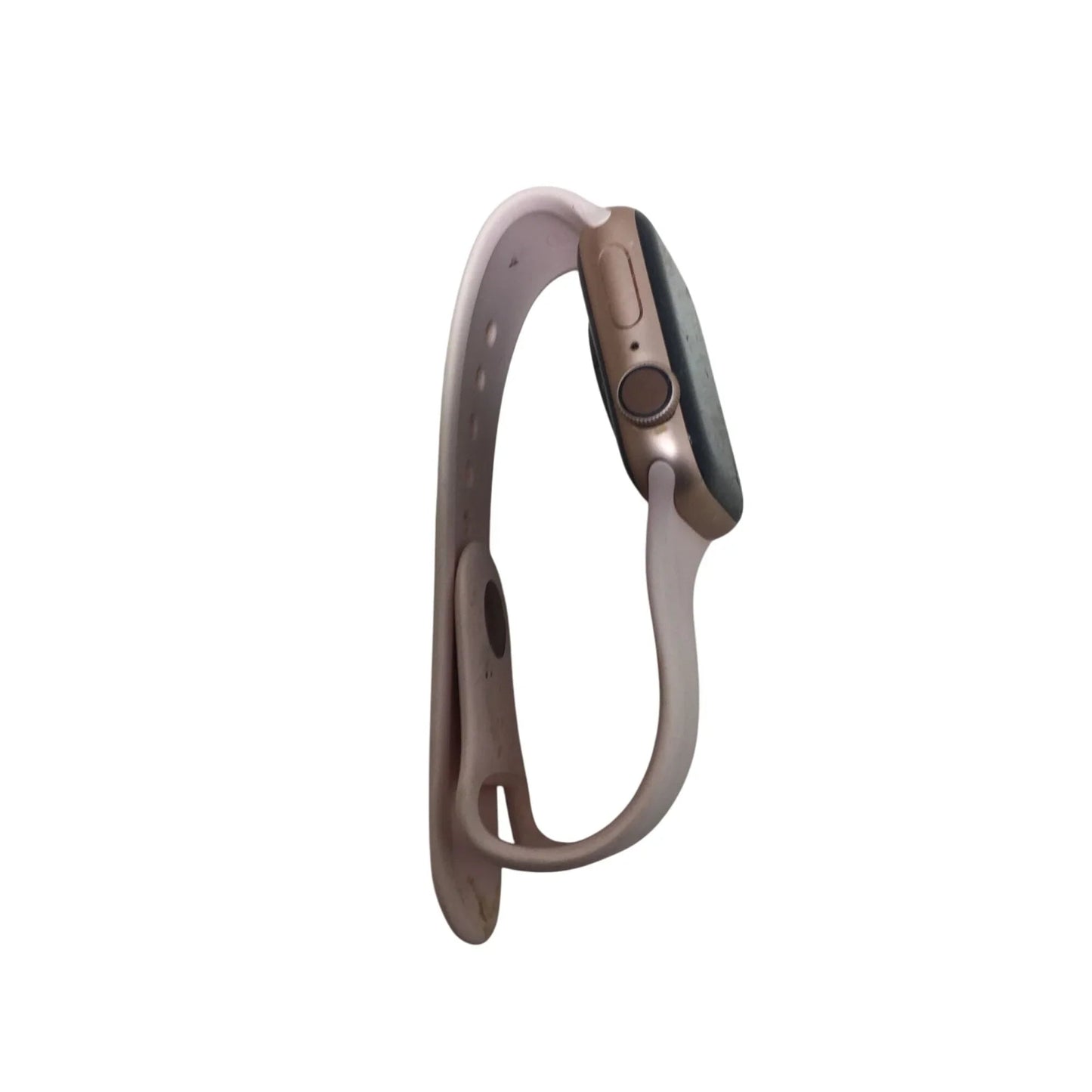 Apple Watch Series 4 40mm Gold Aluminum Pink Sand Sports Band (Watch is Cracked - See pictures) - apple - Watches - A+ Stuff