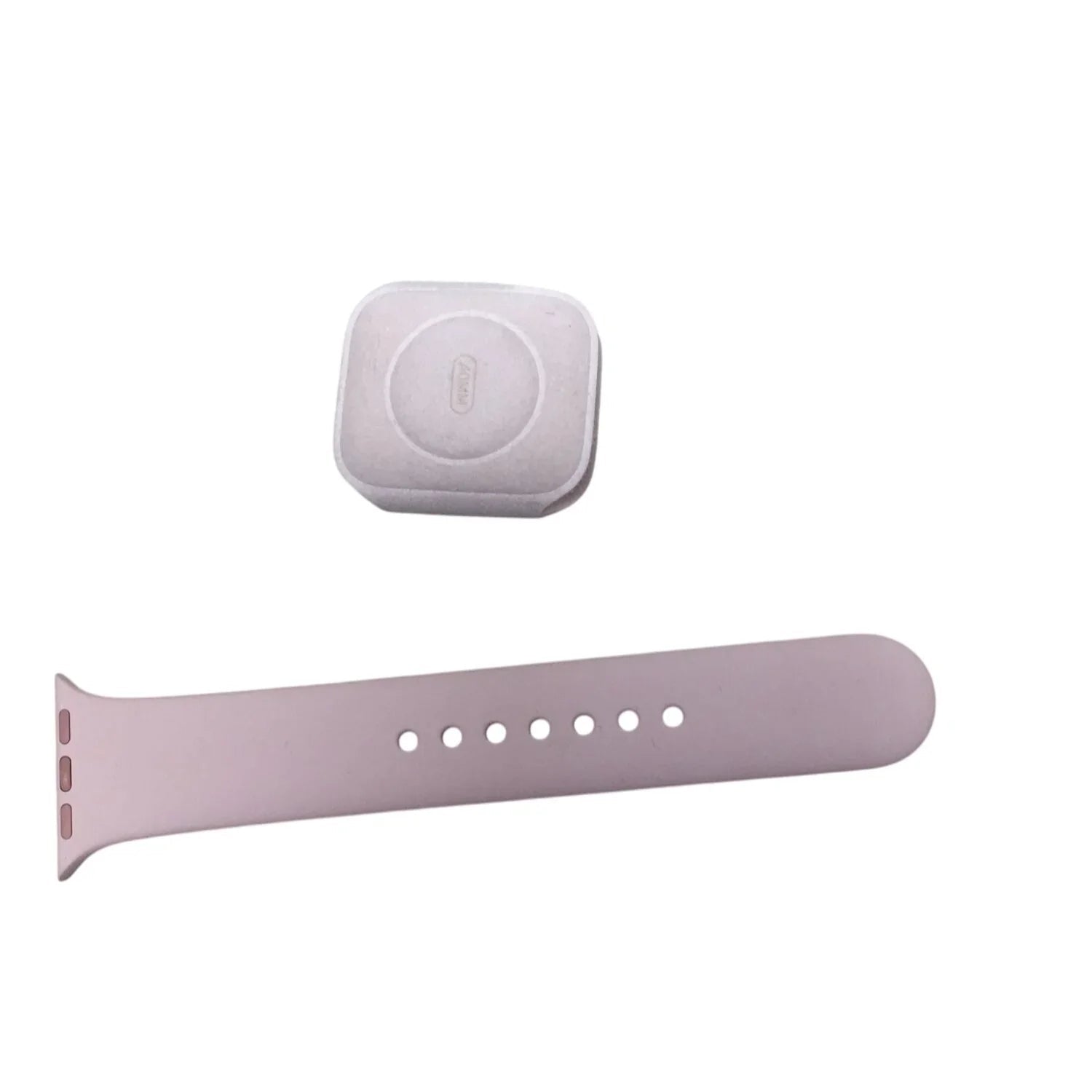 Apple Watch Series 4 40mm Gold Aluminum Pink Sand Sports Band (Watch is Cracked - See pictures) - apple - Watches - A+ Stuff