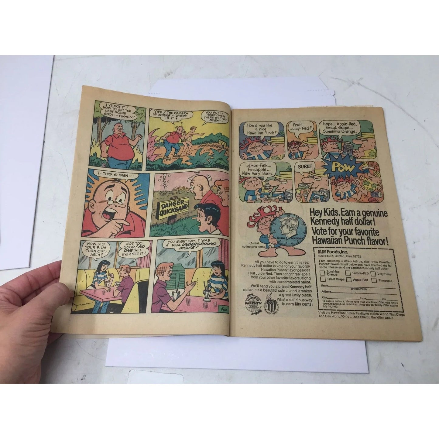 ''Archie and Me'' No. 43 Aug. 1971 Vintage Comic Book - A+ Stuff - comic books - A+ Stuff
