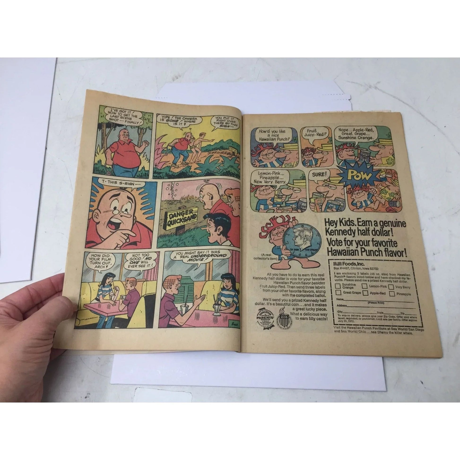 ''Archie and Me'' No. 43 Aug. 1971 Vintage Comic Book - A+ Stuff - comic books - A+ Stuff