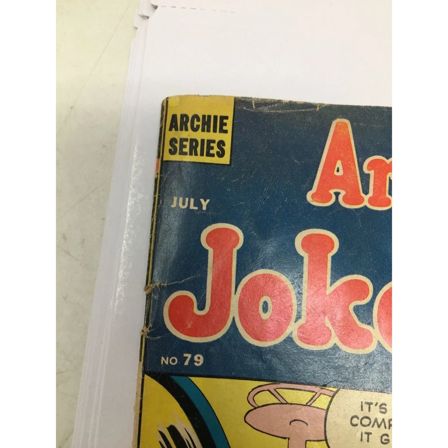 ''Archie's Joke Book'' - Archie Series Magazine Comic Book (No. 79) - A+ Stuff - comic books - A+ Stuff