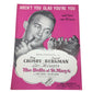 ''Aren't You Glad You're You'' by Johnny Burke and Jimmy Van Heusen - A+ Stuff - SHEET MUSIC - A+ Stuff