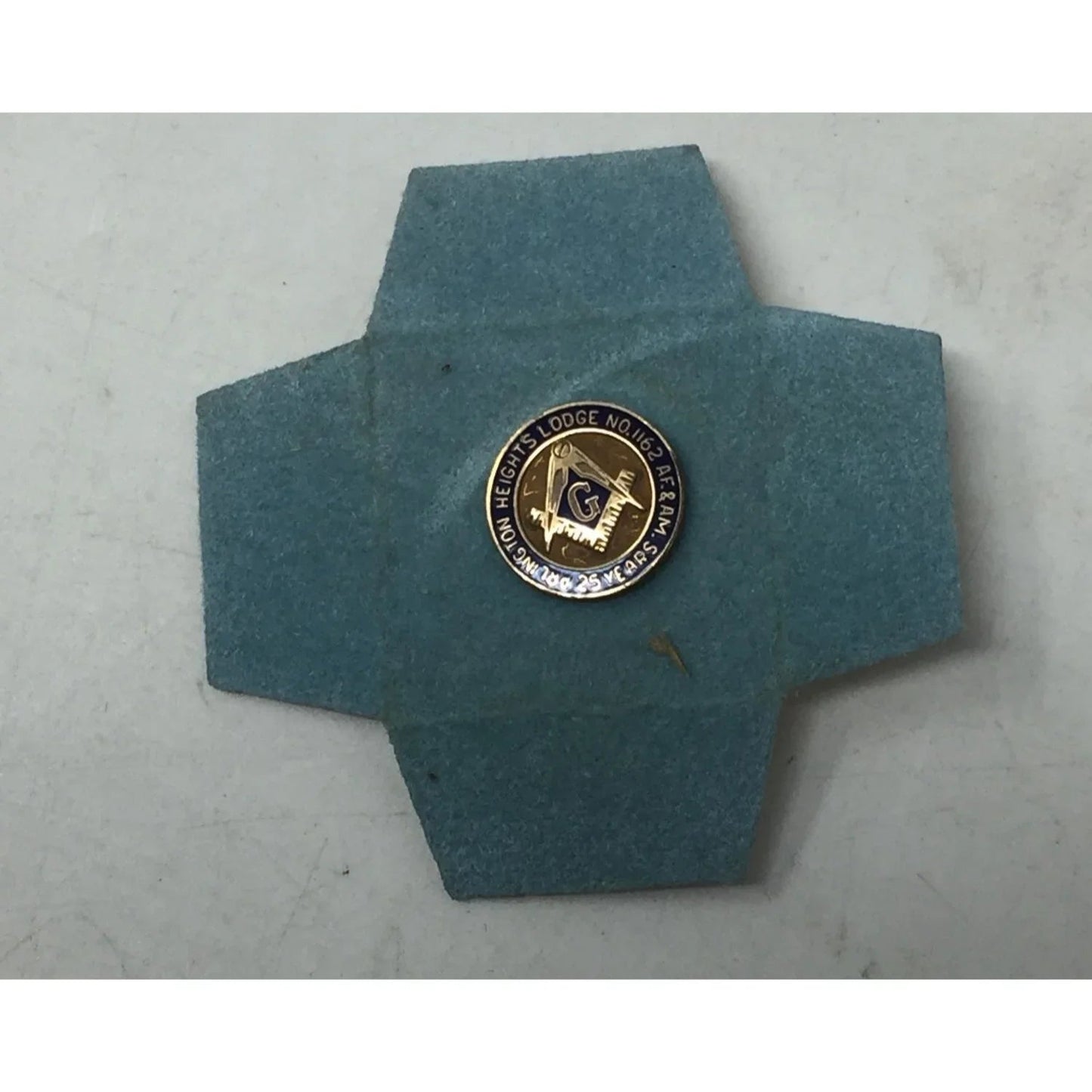 Arlington Heights Lodge No. 1162 AF. & AM. 25 YEARS COLLECTIBLE PIN - A+ Stuff - pin - A+ Stuff