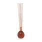 Aseda (Sweden) Pink / Rose Bulb Bottom Controlled Bubble Art Glass Vase 10" - Aseda Glasbruk - art glass vase - A+ Stuff