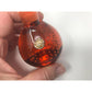 Aseda (Sweden) Pink / Rose Bulb Bottom Controlled Bubble Art Glass Vase 10" - Aseda Glasbruk - art glass vase - A+ Stuff
